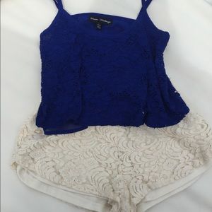 Top and Shorts